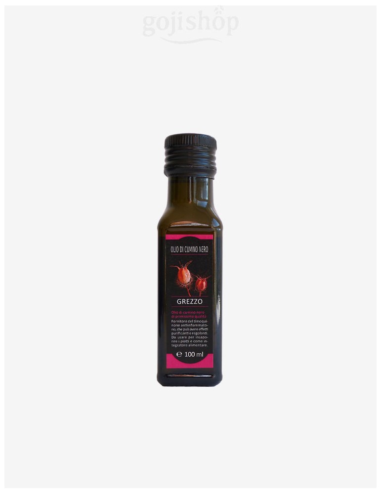 Olio di cumino nero grezzo antibatterico